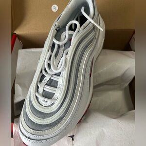 Nike Air Max 97 (GS) 
White:varsity red